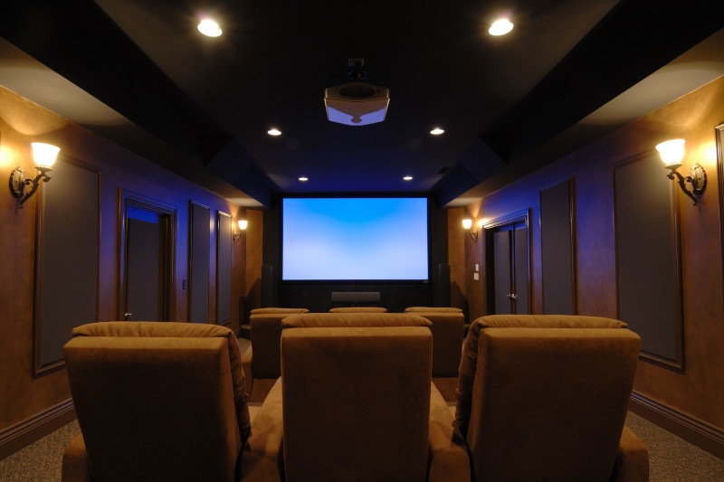 Image depicting an example of a home theater