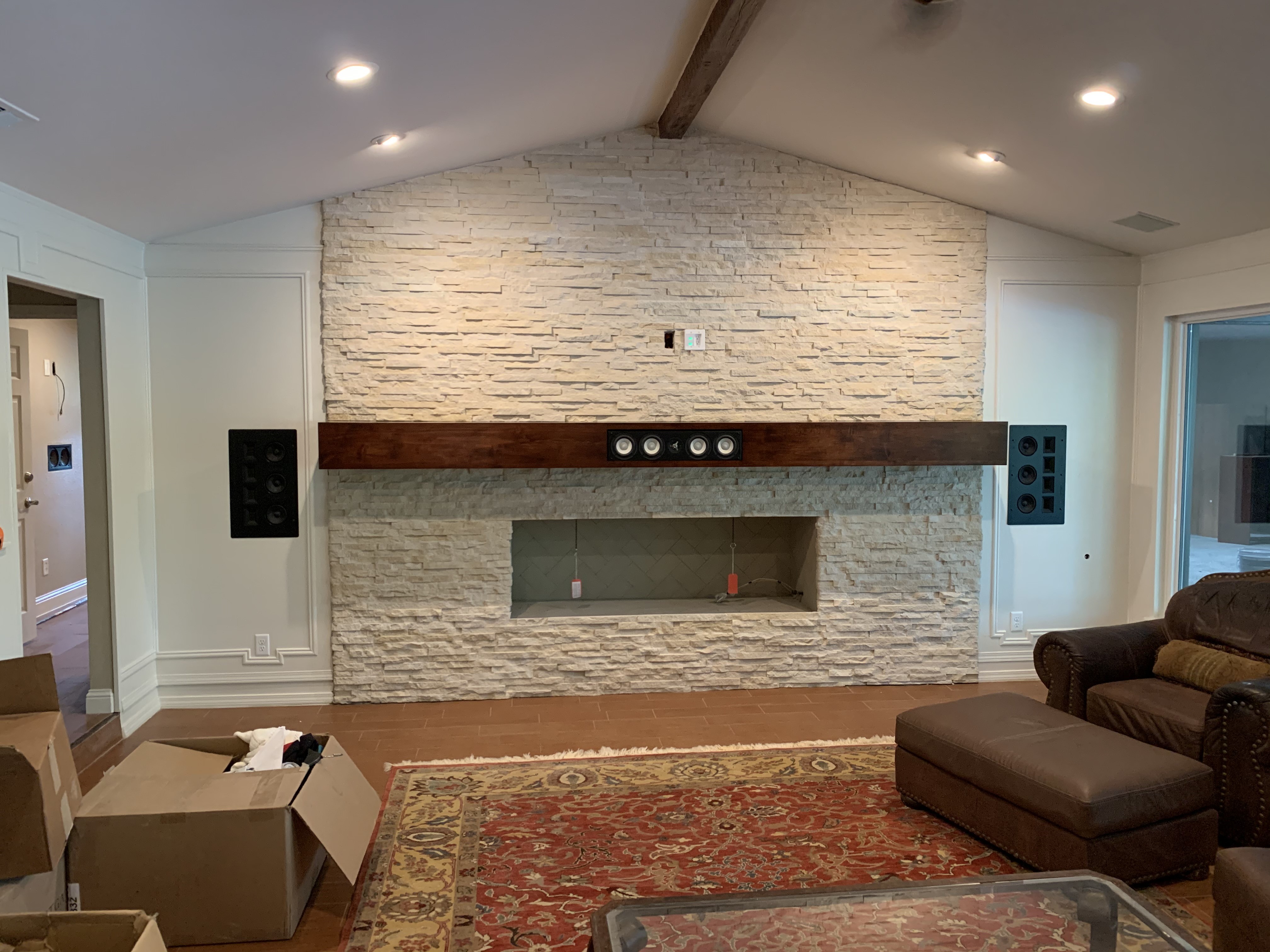 Fireplace and Mantle with Install